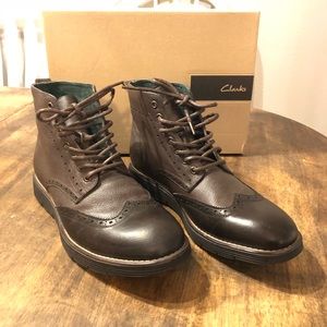 Clarks Boots - “Pesano Rise” Brown size 10 men’s
